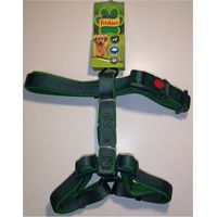 Extra-Soft Green Harness for Dogs - Size ML - Friskies Purina