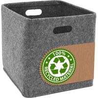Filz Aufbewahrungsbox 33x33x33 - Kompatibel mit IKEA Kallax - Regal Einsatz Box