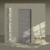Bloc-Porte Costa Rica H. 204 x l. 73 cm - Poussant Droit