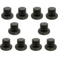 Cyclingcolors – Lot de 10 embouts de tube rond rentrant 19-20mm – Patins antidérapants pour pieds de chaise – Protection sol durable