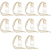 10 pendentifs en forme de bouteille