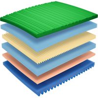 Materasso singolo in memory foam a 6 Strati Wonder Dispositivo Medico Detraibile 19% - Celliant® e Cooler - Misura: 85X190 Fuori misura