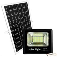 Faretto LED a batteria 60W con pannello solare IP65