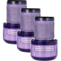 vhbw 3x Filter compatible with Dyson SV17, V11 Absolute, V11 Absolute Pro, SV22, SV15, V11 Animal Handheld Vacuum Cleaner - Dust Filter