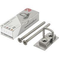 MARK Anschlagpunkt Gekko Vario EN795 95x50x14 mm zum Einsatz in Ziegel