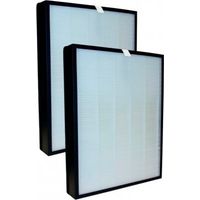 Pack 2 filtres HEPA+charbon Noaton FPK01 compatible avec Delonghi AC 75
