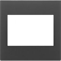 VIMAR - 22648.73 Placca 3M BS nero satinato