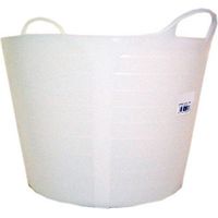 Panier en plastique blanc de qualité alimentaire 38lt cap42al