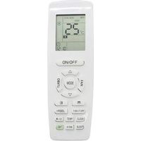 Mando a distancia GREE YAP1F para aire acondicionado – Función de calefacción y refrigeración – Funciona con 2 pilas AA – Compatible con GREE