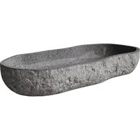 Lavabo da appoggio in pietra di fiume - PIEDRI