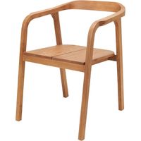 Chaise en Fauteuil de table aux courbes organiques ALIXA