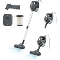 Aspiradora escoba con cable SEVERIN CY 7080 600 W sin bolsa HEPA 13 19 000 Pa Negro