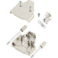 MH Connectors MHDM35-25-K 6560-0139-13 Guscio SUB-D Numero Poli (num): 25 Metallo 45 ° Argento 1 pz.