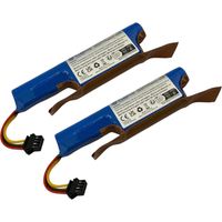 2x Trade-Shop Li-Ion Akku 11,1V / 2600mAh für Sencor SRV 2230TI, SRX 1001, Medion Easy Home MD 19098 / Ersatzteil für Saugroboter
