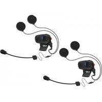 Interfono per moto SENA SMH5 Bluetooth 3.0 con microfoni, portata 400 m (2 set)