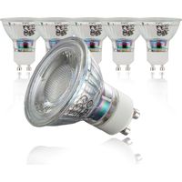 LED Leuchtmittel GU10 10er Set - 5W, 400lm, 3000K, klar