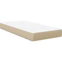 Matelas de Lit avec matelas Vert 80 x 200 cm tissu -RICEEL