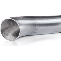 Rokaflex Alu-flex Rohr 5000mm gestaucht 1,2 Meter DN 160