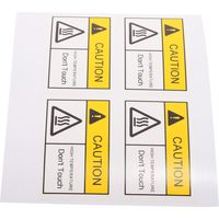 autocollants d avertissement de chaleur pour radiateurs