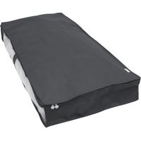 Ordinett Custodia sottoletto Grey Grigio 107x50x15 cm Lato trasparente