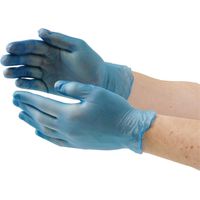 Vogue Unigloves - UNIGLOVES GS0084, confezione da 100 pezzi, colore: Blu
