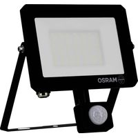 OSRAM HOMELIGHTING FLOODLIGHT LUX SENSOR 30W 840 BLACK 4099854489709 Faro a LED 30.00 W Colore luce: Bianco freddo