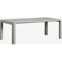 Table de salle Ă manger rectangulaire Arnadine SKLUM Vert Kaki 220 x 100 cm