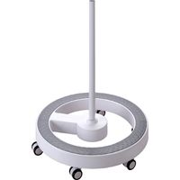 LUMENO-HOSE MIT ROLLEN 6159, GRÜN ODER GRAU. STÄNDER FÜR LUPENLEUCHTE, KOSMETIKLICHT ODER ARBEITSLEUCHTE, IDEAL FÜR SA