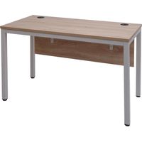 Escritorio HHG-172, mesa de oficina mesa de ordenador 120x60cm, blanco-natural