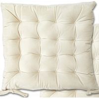 Le Chateau Velvet Seat Pad Cream
