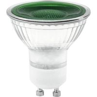 Omnilux Lampadina LED per effetti 230 V GU10 7 W Verde