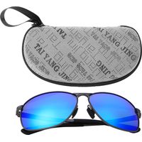 Ortviai Lunettes de protection pour hommes – verres polarisés TAC, cadre noir, lentilles à vision nocturne,防护眼镜