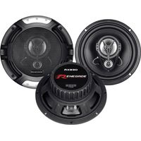 Haut-parleur triaxial 3 voies encastrable 300 W – RX830 – Gamme de fréquence 45 Hz - 20 kHz – Charge RMS 150 W – Pour montage dans murs – Renegade