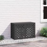 vidaXL Air Conditioner Cover Black 90 x 40 x 60 cm