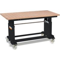 Arbeits- und Montagetisch mit Buche-Multiplex-Lochrasterplatte 500 BL Unicraft