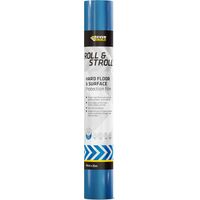 Everbuild Roll and Stroll - Pellicola protettiva per superfici rigide, autoadesiva, blu, 600 mm x 25 m