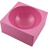 Silikomart 27.018.19.0065 Stampi, Silicone, Rosa, Ø 18 cm