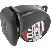 Klaxon universel 12V 510Hz, klaxon électrique pour moto noir