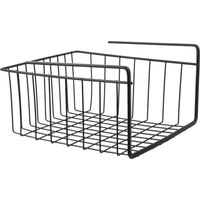 Panier Suspendu - JE CHERCHE UNE IDEE - Métal Filaire - Noir