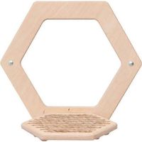 Étagère murale pour chat avec marchepied et arbre à chat d'intérieur