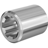 Zapfwellen Buchse B-Typ 65 mm für Vielkeilwelle PTO-Shaft mit 1 3/8" Z6 6 Nuten Traktor Anbaugerät