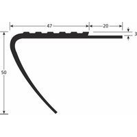 Naso Marche N50d Nero 3m - Romus