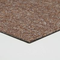 Dalle moquette marron beige sans colle 50x50 cm Moquette bouclée en dalles modulaires Dalle moquette plombante pour chambre et salon