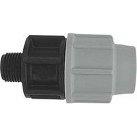 RACCORD MÂLE PLASSON POUR TUYAU EN POLYÉTHYLÈNE Dimensions : 1"1/2 x 32
