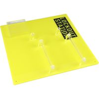 serrure de porte-Panneau de Lockout Tagout avec cadenas et tableau transparent acrylique - Isolation claire pour sécurité industrielle et scolaire
