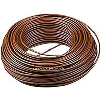 Microtubo Flexible 4,5 x 6,5 mm Bobina 200 Metros Tubo Marrón para Riego por Goteo