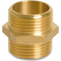 Mamelon double laiton 2"