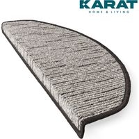 Stufenmatten Geneva Anthrazit 23,5 x 65 cm Halbrund