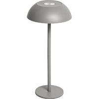 Lampe de table idena tango touch contrôle tactile gris