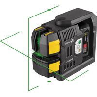Set di laser a piombo Stabila LAX 500 G, 12 V, 7 pezzi, 1x CAS 2,0 Ah e caricabatterie in valigetta